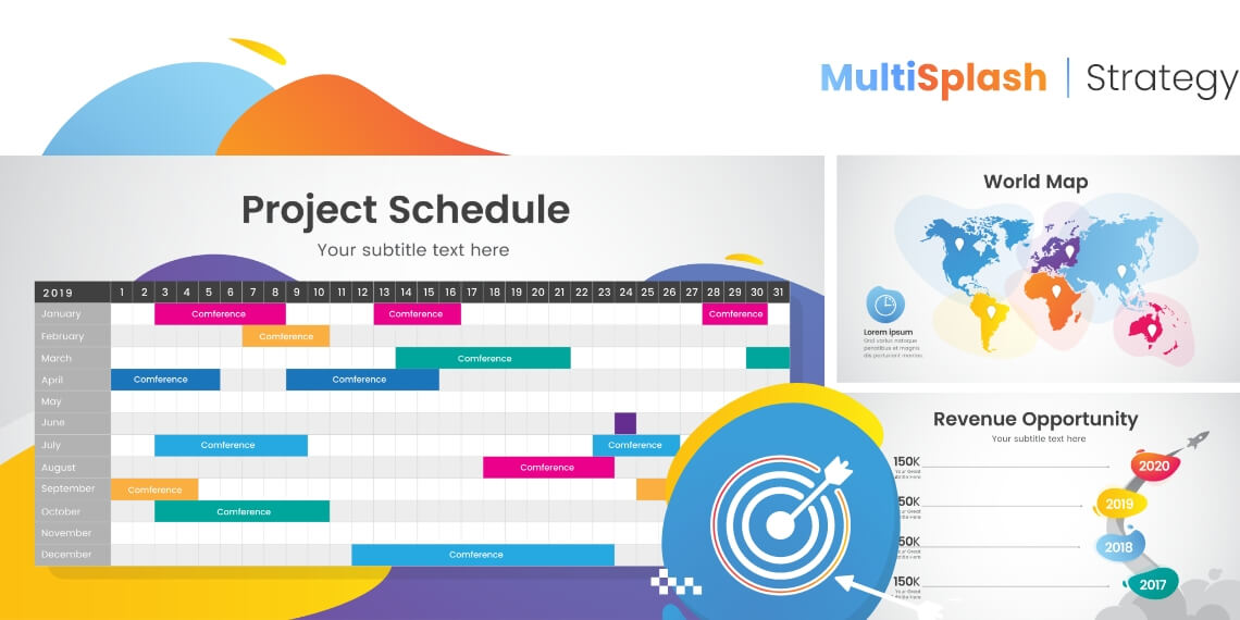 MultiSplash - Strategy Presentation Templates for PowerPoint and Google Slides