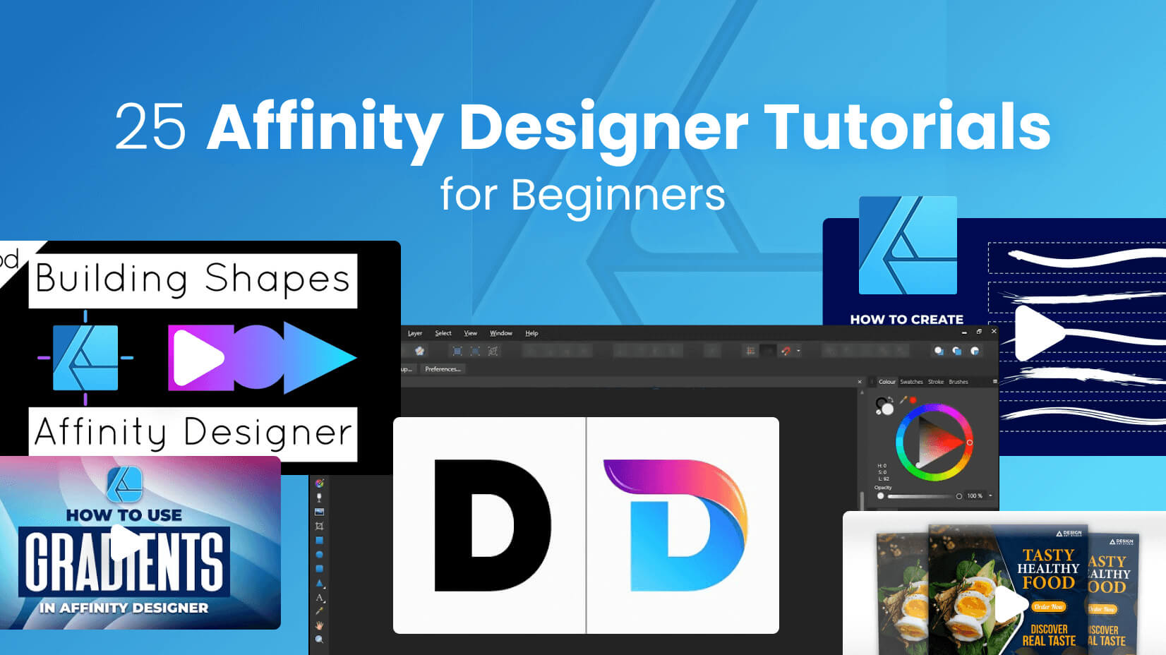 25 Affinity Designer Tutorials To Step Up your Game