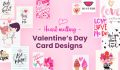 Beautiful Valentine's Day Card Designs