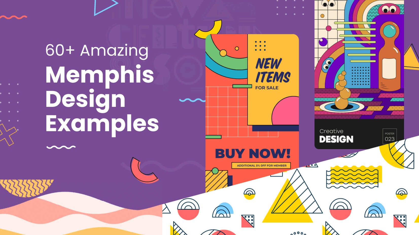 60+ Amazing Memphis Design Examples