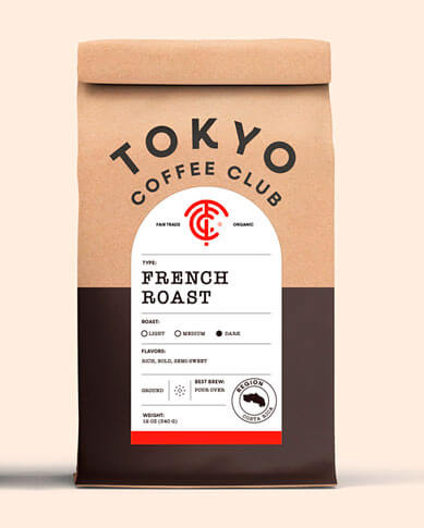 Recycled paper nature coffee package design trend