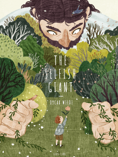 Abstract Illustration Style Chidlren's Books The Selfish Giant by Vanya Liang