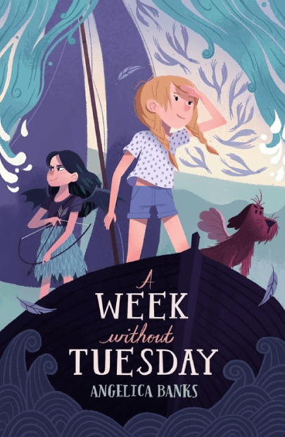 Cartoon Style Illustrations A Week Without Tuesday by Angelica Banks Illustration by STevie Lewis