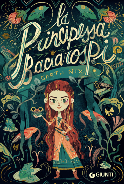 Amazing Children's Book Cover - Frogkisser Book Cover Illustration by Flavia Sorrentino