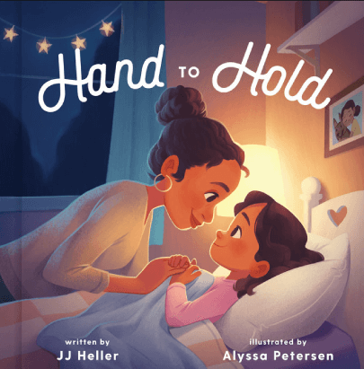 Lovely Children's Book Cover - Hand to Hold Book Cover Illustration by Alyssa Petersen