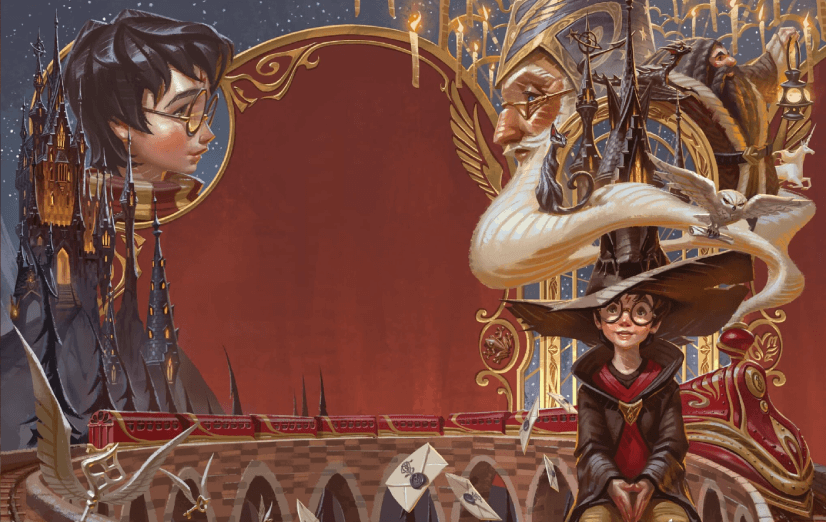 Classic Children's Book Cover - Harry Potter 20th Anniversary Thai Edition by Arch Apolar