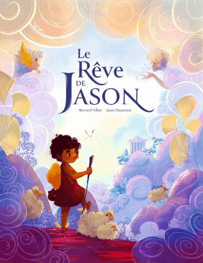 Children's Book Cover - Le rêve de Jason by Lucie Dessertine