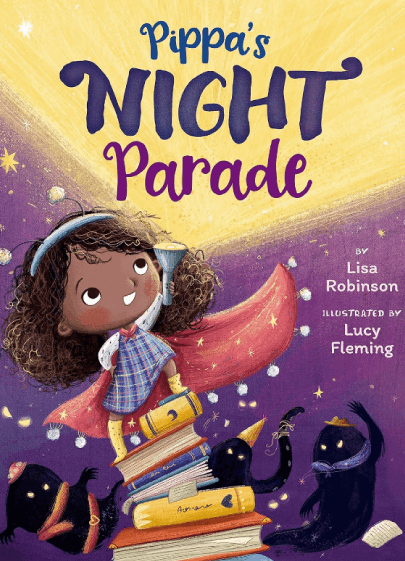 Children's Book Covers Example - Pippa's Night Parade by Lucy Fleming