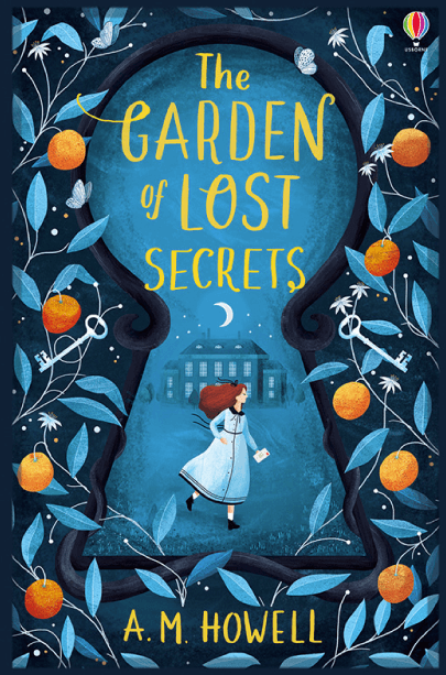 Illustration Children's Book Cover - The Garden of Lost Secrets by A.M. Howell