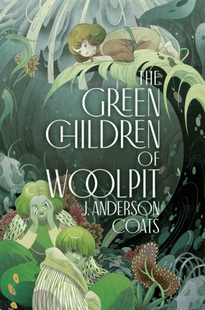 The Green Children of Woolpit by J. Anderson Coats - Children's Book Cover