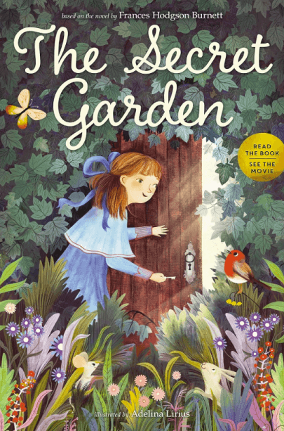 Children's Book Covers Examples The Secret Garden Cover Illustration by Adelina Lirius