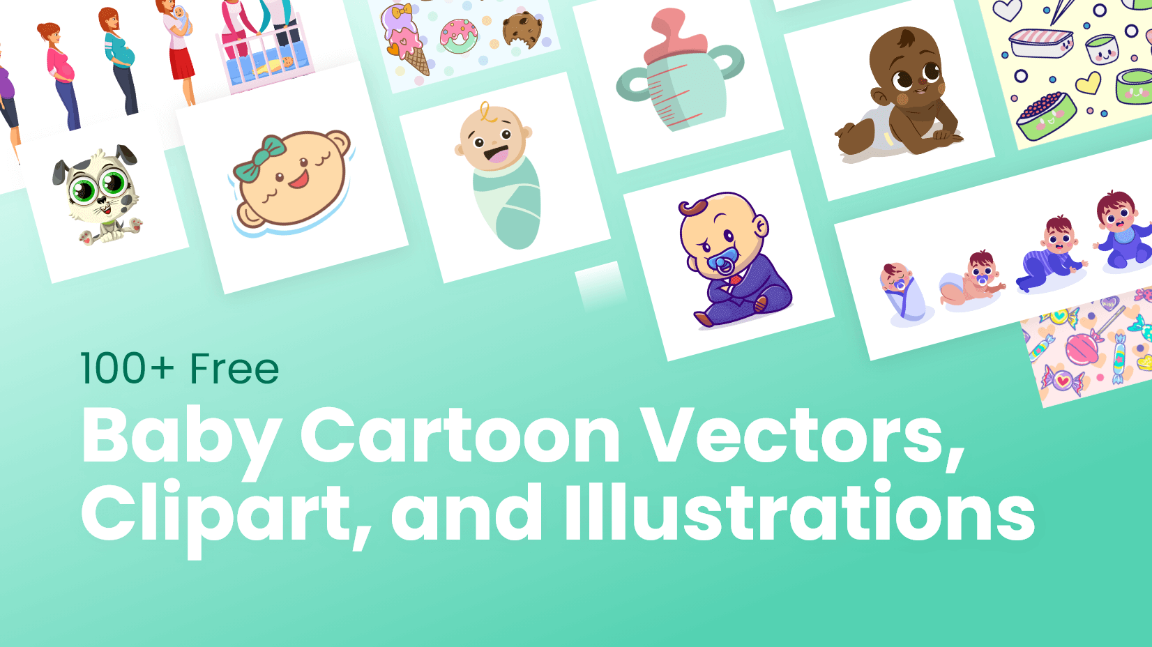 Free Baby Cartoon Vectors, Clipart, and Illustrations