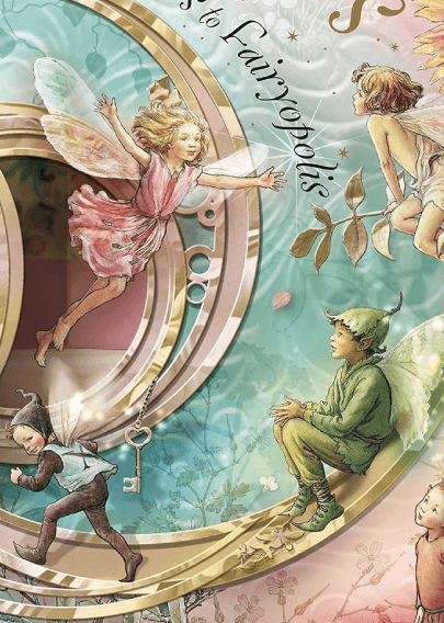 Reaslistic Illustration Style Chidlren's Books Flower Fairies Magical Doors by Cicely Mary Barker